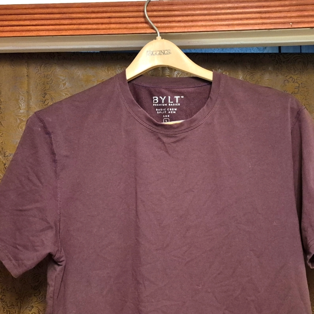 BYLT Premium Basics Men's Purple T-Shirt